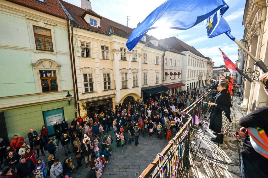 Bratislavské fašiangy 2024 - detský fašiangový pochod v maskách